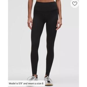 177 Lululemon Wunder Train High-Rise Tight 31” Black Size 10